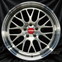 Rines Forjados con Acabado Pulido y Borde Pulido, 5x120 5x114.3, 17 18 19 20 Pulgadas para Mazda RX-7, Toyota GR Supra, Corvette C6 C7