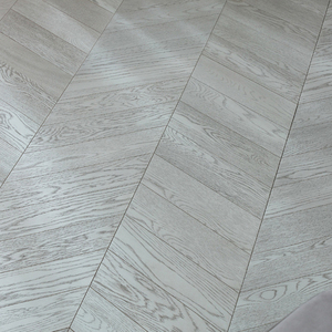 Plancher en bois d'ingénierie AVANTIMORA E0 E1 Matte Craftsman EN717-1 Grade ABC 14mm multicouche en frêne à chevron T&G pour revêtements de sol commerciaux - Product Image 2