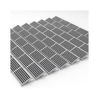 Système de montage solaire pour toit plat de haute qualité, best-seller, en matériau AL6005-T5 et SUS304, norme AS/NZ1170.2, anodisé