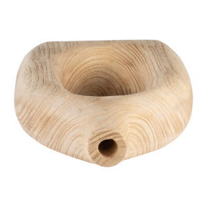 Vaso in Legno di Paulownia Intagliato per Arredamento Soggiorno, Vaso Casual per Fiori per Casa, Camera da Letto, Ufficio - Product Image 6
