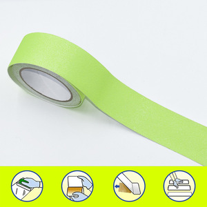 Bande antidérapante 5M en PVC, imperméable pour extérieur, pour marches d'escalier, bande de sécurité à haute friction - Product Image 4