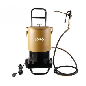 Pompe à graisse électrique 15L 220V/24V/12V, graisseur mobile pour la lubrification, l'entretien mécanique et les pistolets à graisse - Product Image 2