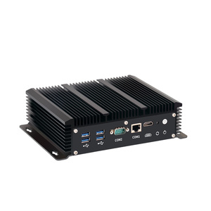 Mini PC de Aluminio sin Ventilador, CPU Intel, Firewall, Router VPN, Servidor de Seguridad de Red, 6 Puertos LAN, RS232 COM, Computadora - Product Image 4