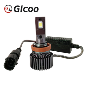 GICOO - Faro LED de 12 V a 60 V para Automóvil y Camión, Kit LED H4 H7 H1 H3, Luz LED para Automóvil con Haz Alto/Bajo, H7 H11 - Product Image 6