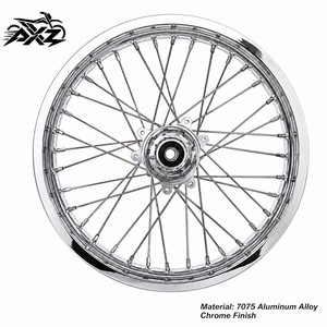 Rueda Delantera de Aluminio de 122.5 123.0 mm con Llanta de Rayos para <span class=keywords><strong>SX</strong></span> <span class=keywords><strong>85</strong></span>, Colores y Tamaños Personalizados, Repuestos para Motos Supermoto, Supermotard y Dirt Bike - Product Image 1