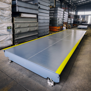 SCS-100 hochpräzise 3,2x18m LKW-Waage anpassbar 100ton Wäge brücken Digital LCD Direkt ab Werk OEM ODM unterstützt - Product Image 3