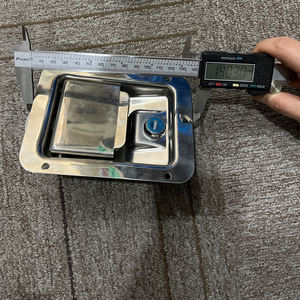 صندوق أدوات قطع غيار هيكل شاحنة مركبة قفل مقبض مجداف مزلاج باب صلب قفل الأجهزة - Product Image 5