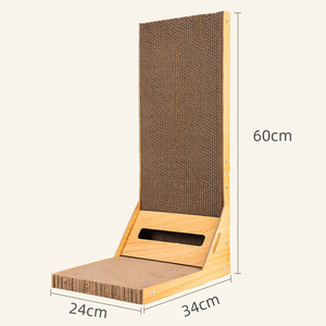 Fabricante atacado barato garra escalada corrugado gato <span class=keywords><strong>scratcher</strong></span> board - Product Image 2