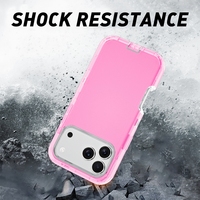 Coque Hybride Anti-Jaunissement Défenseur en TPU et PC Antichoc Transparente Luxe Féminine pour iPhone 17 16 15 14 Pro Max Vente en Gros