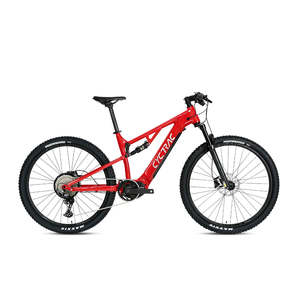 Bafang M600 Mid Motor MTB Vélo de montagne électrique DEORE 12S Suspension intégrale Carbone 500W Rouge Léger EM6 - Product Image 5