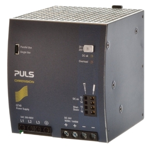 Alimentations sur rail DIN PULS QT40.241 QT40.481 pour système triphasé en stock - Product Image 1