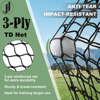 Filet de golf JH OEM/ODM 10x7ft robuste avec tapis de cible pour entraînement de golf en extérieur et intérieur