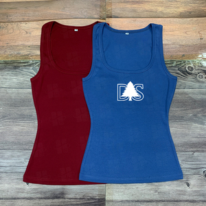 Camiseta Deportiva de Tirantes Ajustada de Algodón y Spandex de 260 g/m², Tejida, de Alta Calidad, al por Mayor, Personalizada con Bordado, para Mujer - Product Image 4