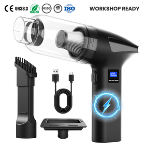Souffleur d'air 2-en-1 et <span class=keywords><strong>brosse</strong></span> de nettoyage, ventilateur turbo 130000 tr/min, certifié BSCI & CE ROHS, fabriqué en usine salle blanche - Product Image 1
