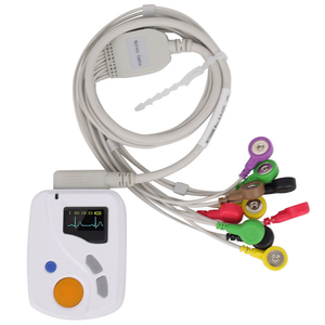 Système <span class=keywords><strong>ECG</strong></span> dynamique médical TLC6000, enregistreur <span class=keywords><strong>Holter</strong></span> EKG portable 24 heures 12 dérivations, équipement de surveillance cardiaque - Product Image 1
