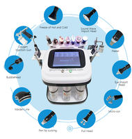 Machine faciale portable 10-en-1 pour le nettoyage des pores, personnalisable en petite série, pour salons de beauté et usage domestique