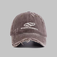 Gorra de Béisbol Personalizada con Logotipo Bordado Estilo Vintage Desgastado para Eventos Promocionales, Regalos Corporativos, Deportes de Equipo, Venta al Por Mayor
