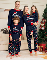 Pyjamas de Noël personnalisés 2026 pour hommes, ensemble assorti parent-enfant à imprimé ours et carreaux, vêtements de nuit de Noël pour toute la famille