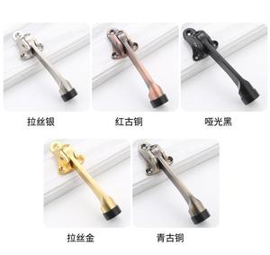 Fermeur <span class=keywords><strong>de</strong></span> <span class=keywords><strong>porte</strong></span> mobile en forme <span class=keywords><strong>de</strong></span> fer à cheval en alliage <span class=keywords><strong>de</strong></span> zinc à pédale <span class=keywords><strong>de</strong></span> <span class=keywords><strong>frein</strong></span> à pied - Product Image 2