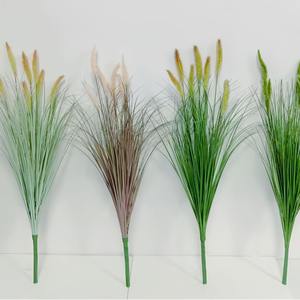 Grand bouquet d'herbe de simulation en plastique de queue de chien de prêle artificielle pour paysage et arrangement floral - Product Image 2