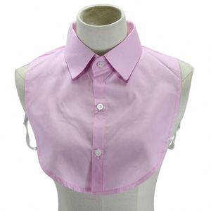 Moda camisa personalizada desmontable mujer capelet blusa media camisa falso cuello falso - Product Image 2