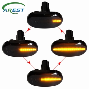 12V <span class=keywords><strong>clignotant</strong></span> voiture feux de position latéraux LED clignotants indicateur dynamique accessoires pour Chevrolet Cruze Suzuki Jimny Mazda - Product Image 6