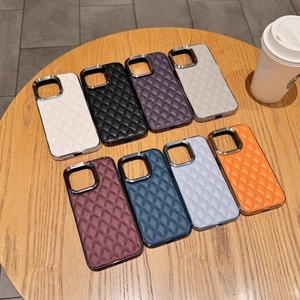 Funda de Cuero con Diseño Clásico Japonés y Coreano para Apple 15 Pro Max, Carcasa Trasera Electrochapada para iPhone 14 Pro - Product Image 6