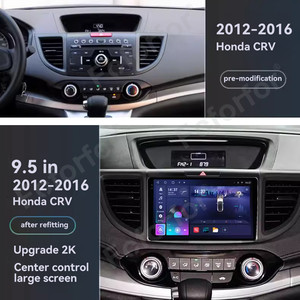 Carplay de 9,5 pulgadas para Honda <span class=keywords><strong>CRV</strong></span> 2012-2016 pantalla grande Mainframe Android 13 navegación GPS reproductor Multimedia unidad principal de Radio de coche - Product Image 3