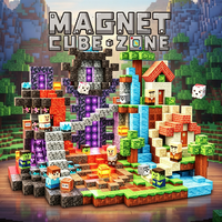 Blocs de construction magnétiques 3D DIY, cubes colorés, jouets magnétiques pour enfants, ensemble éducatif STEM pour cadeau d'anniversaire
