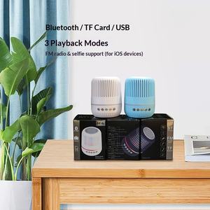 M4 Blue Tooth Speaker 3D Surround <b>Subwoofer</b> Outdoor Portable Colorful Atmosphere Light Wireless Mini Speaker - Product Image 6