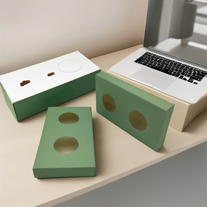 Hộp Mỹ phẩm Matt cán tinh dầu bao bì cho kính áp tròng bóng mắt Blush kem đánh măng-bọc giấy loại thư mục - Product Image 3