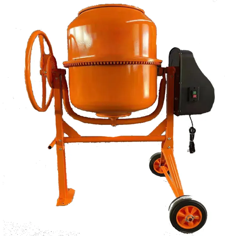 Mobile Maschinen ersetzen tragbare 350 l 400 Liter 600 Liter Belle One Bag gebrauchte Beton Zement mischer selbst laden