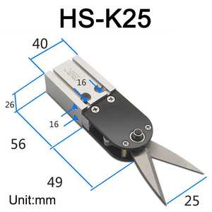Tijeras neumáticas de alta velocidad para máquina de mascarillas, máquina especial para el oído, engarzar para, cortar, doblar y doblar las orejas, para el oído, para la cabeza - Product Image 4