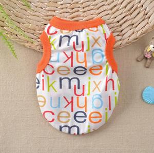 Lovely Wholesale Customizable Pet <strong>Dog</strong> Clothes Small <strong>Dog</strong> Vest <strong>T</strong> <strong>Shirt</strong> <strong>for</strong> <strong>Dogs</strong> Pet Apparels - Product Image 5