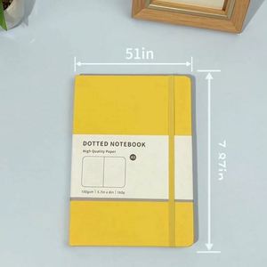 Ready Ship Colorful School Use A5 Size Organizer/<b>Planner</b> Exercise Book Soft Cover Leather Sewing Binding Custom Logo 96 Sheets - Product Image 3
