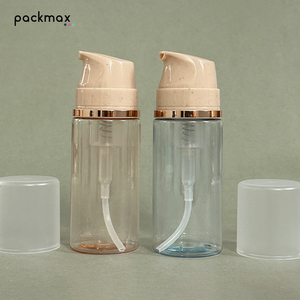 ขวดปั๊มโฟม Packmax 100 มล. PET 30/400 ขวดเปล่าสำหรับใส่โฟมมูส พร้อมหัวปั๊มโลชั่น รูปทรงกระบอก บรรจุภัณฑ์เครื่องสำอาง - Product Image 2