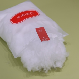 Rembourrage de coussin flexible et lavable en fibres 3D 7D 32MM OEKO-TEX <span class=keywords><strong>Dupont</strong></span> <span class=keywords><strong>Sorona</strong></span>, fibres de polyester <span class=keywords><strong>Sorona</strong></span> pour doudoune - Product Image 6