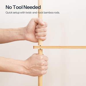 Небольшое пространство 5-ярусная бамбуковая угловая книжная полка современный дизайн многоцелевой стеллаж для легкой сборки гостиной натуральный - Product Image 4