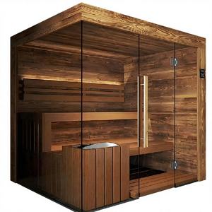 Nouvel Arrivage Offre Spéciale Grande Tente Électrique Infrarouge et Mobile à Granulés de Bois Poêle Intérieur Chauffage Sauna avec Réservoir d'Eau Poêle Sauna - Product Image 1