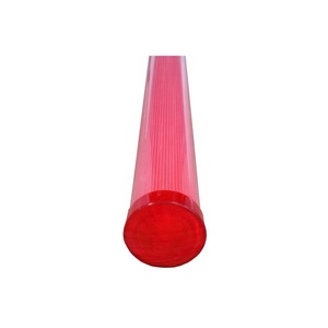Sécurité de passage à niveau rouge noir avec une corde PC avertissement bâton route clignotant feux de circulation LED - Product Image 6