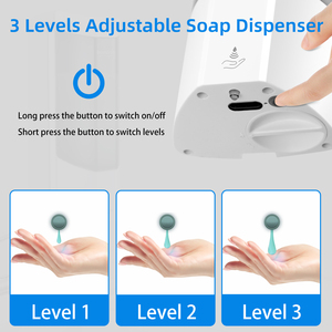Distributeur automatique de savon liquide mural pour hôtel, centre commercial, aéroport, distributeur de savon pour les mains sans contact pour <span class=keywords><strong>WC</strong></span> - Product Image 3