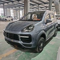 Voitures électriques SUV 5 places 3500W 4 portes Frein à disque sur les quatre roues 500 km d'autonomie avec prolongateur de portée Nouvelles voitures électriques à vendre