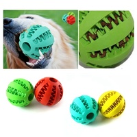 Jouets pour chiens de haute qualité en caoutchouc solide résistant aux morsures, non toxiques, interactifs, accessoires pour animaux de compagnie, balles pour chiens, jouets qui couinent, jouets à mâcher pour animaux de compagnie