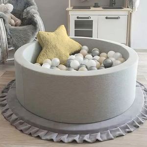 Piscina de Bolas Redonda de Espuma Suave para Niños de 4 a 6 Años, Unisex, Premium, para Interiores, Corralito y Juguete Sensorial, Regalo de Cumpleaños - Product Image 4