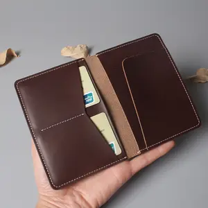 New Creative Vip Gift Luxury Promotional Products Ideas Gifts Items Ideas 2023 Leather Passport Holder Cover For Corporate