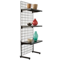 Accessoire de panneau de grille métallique à mailles métalliques Présentoir en métal