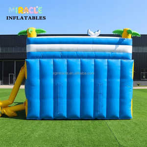 <span class=keywords><strong>Toboggan</strong></span> aquatique gonflable en PVC bleu commercial, facile à installer, pour enfants, <span class=keywords><strong>piscine</strong></span> extérieure - Product Image 4