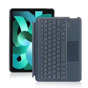 เคสคีย์บอร์ด BT ไร้สายพับได้พร้อมแทร็คแพด,สำหรับ<span class=keywords><strong>2020</strong></span> 2021 <span class=keywords><strong>iPad</strong></span> <span class=keywords><strong>Pro</strong></span> 11 <span class=keywords><strong>12</strong></span>.9 - Product Image 1