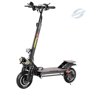 Pro 10" Foldable Motorcycle <b>Scooter</b> Dual Drive 2400W 48V up to 60km/h Adult <b>E</b>-<b>scooter</b> Dual Motor <b>E</b>-<b>scooter</b> 2400W <b>E</b>-scoot - Product Image 4