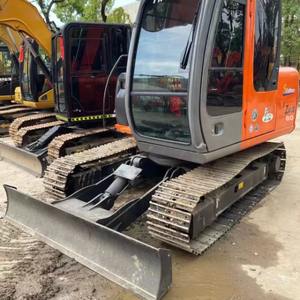 Used HITACH I ZX80 Zx70 <b>Wheel</b> Excavator in Stock, HITACH I <b>Wheel</b> Excavator ZX80 for Sale - Product Image 4